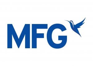 blue mfg logo