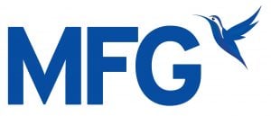blue mfg logo