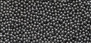 Iron metal ball isolated on white backgroundthe texture of the plurality of metal balls