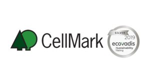 cellmark and ecovadis logos side by side on white background
