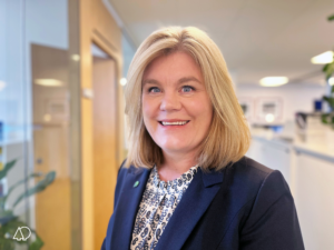 smiling woman, pernilla jordan, new cfo of cellmark